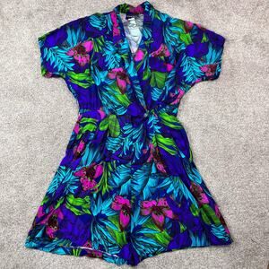 Vintage Tropical Cimmaron Dress Ropmer 13/14 Made in USA